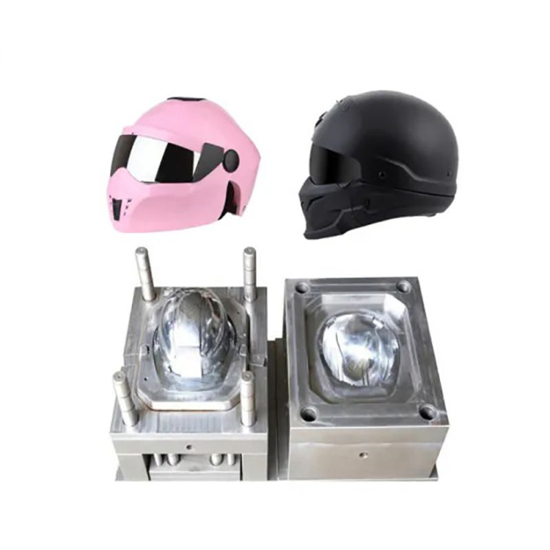 Custom plastic injected product safety helmet mould motorcycle parts mold plastic injection mold