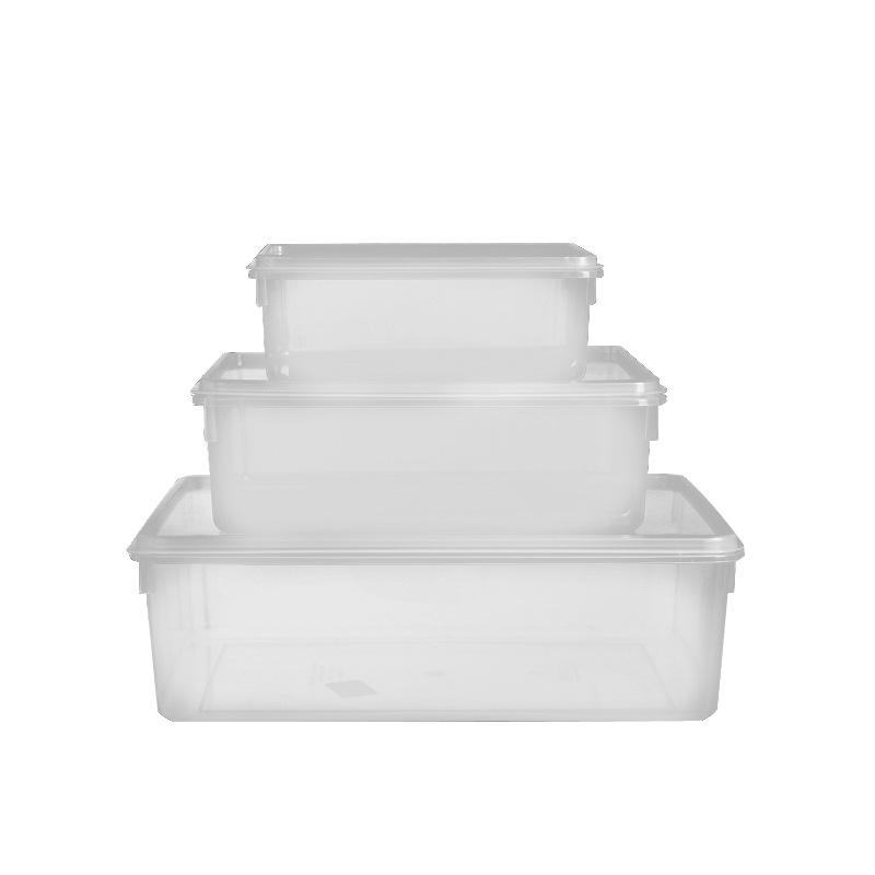 Stackable Airtight Food Kitchen Crisper Fridge Storage Box Food Container