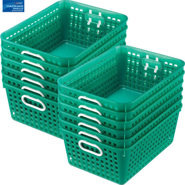 Plastic Injection Crate Basket Mould Household Product