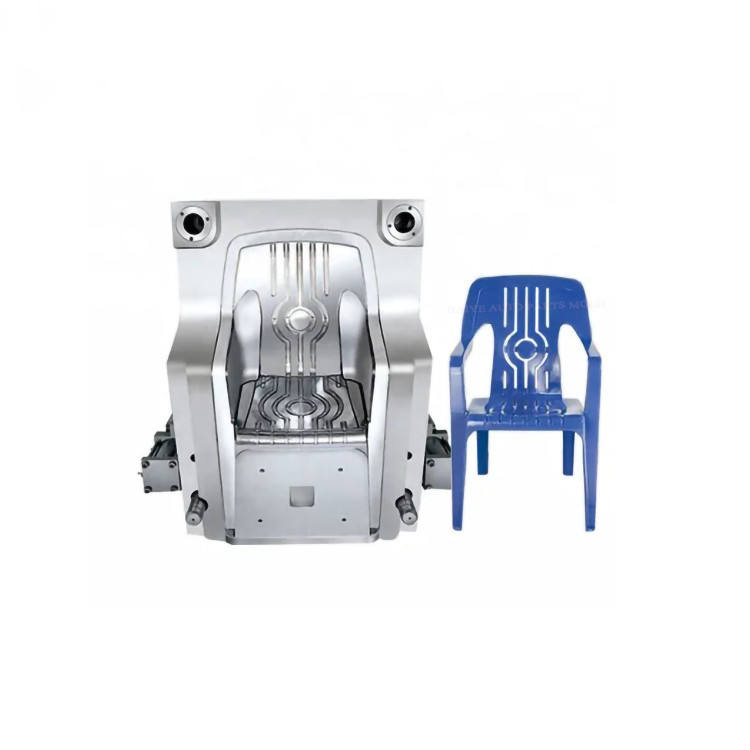 Latest design customize made plastic arm chair mold, Plastic arm chair mould