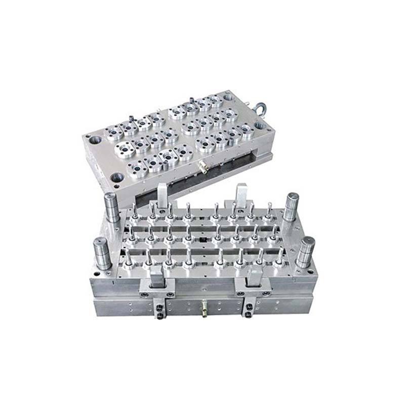 Customized high precision plastic injection butterfly flip top lid mould